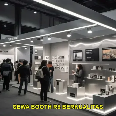 sewa booth r8 berkualitas